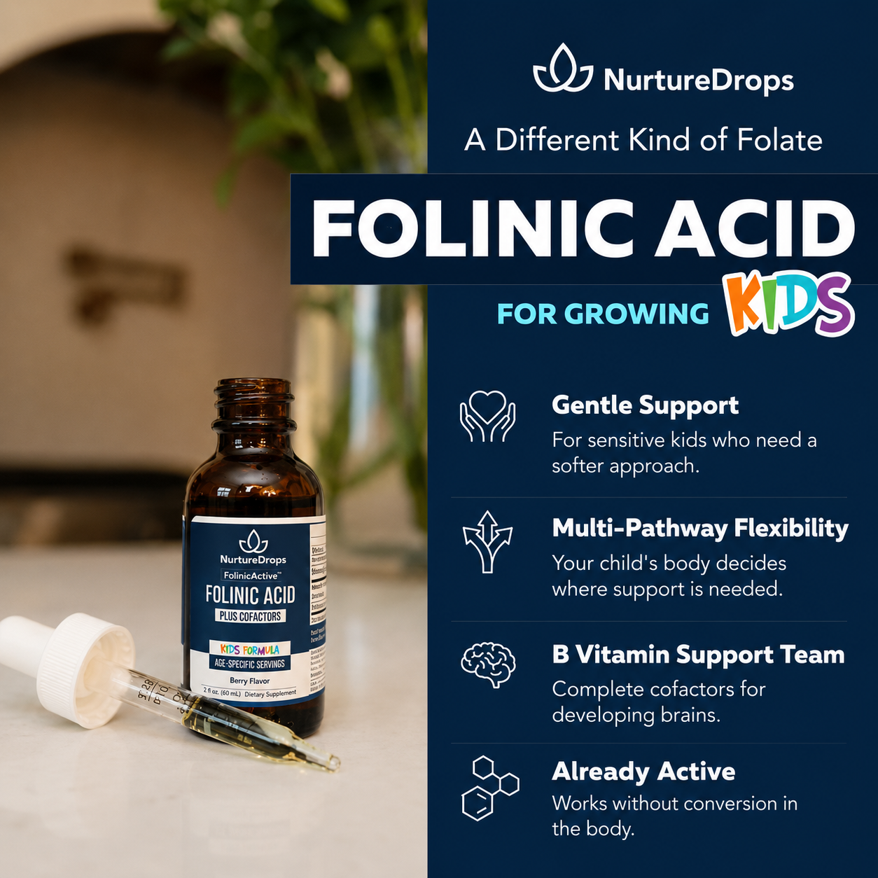 Nurturedrops Folinic Acid