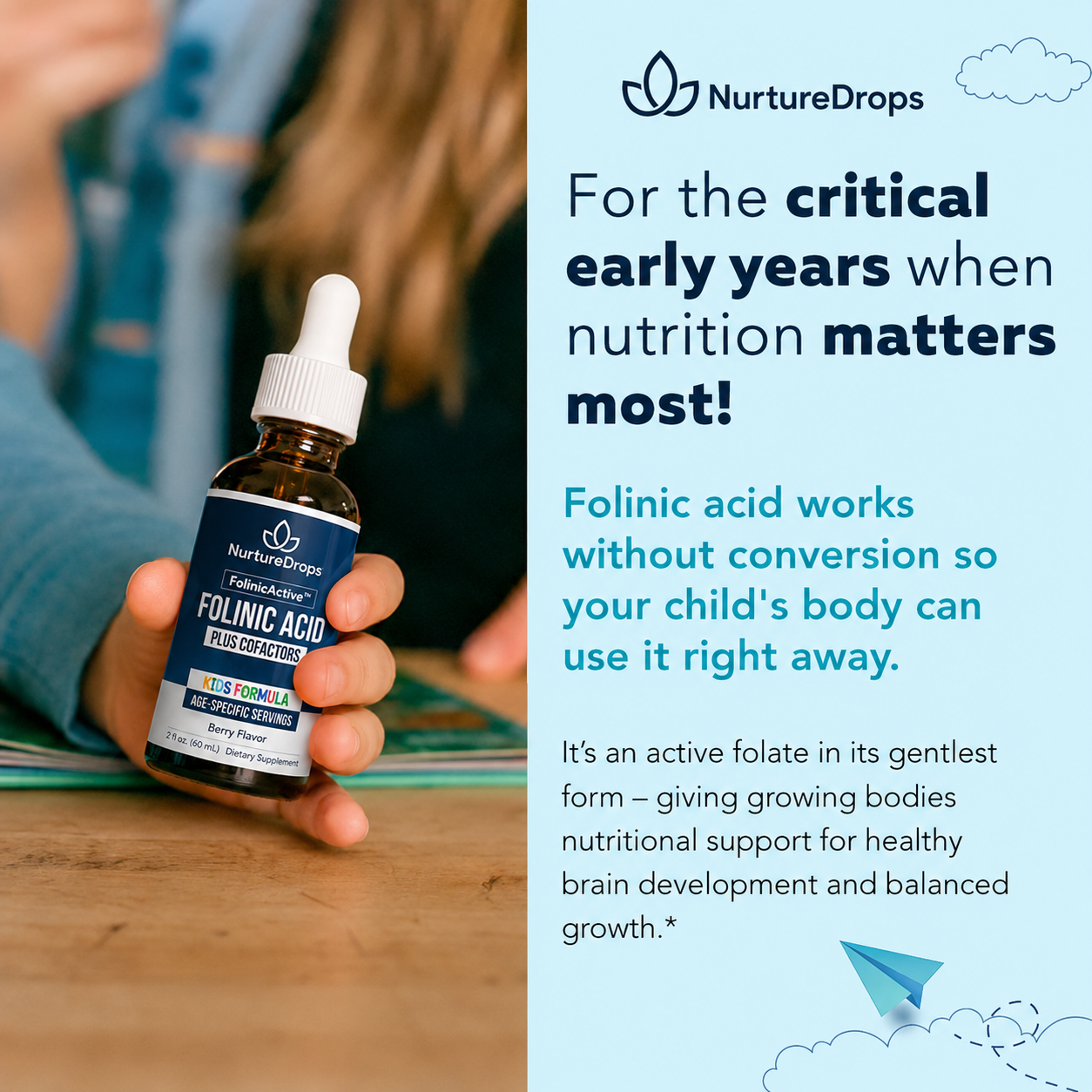 Nurturedrops Folinic Acid