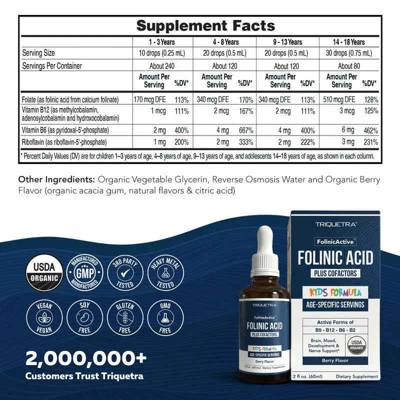Nurturedrops Folinic Acid