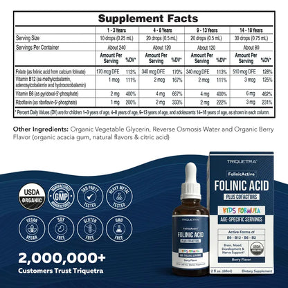 Nurturedrops Folinic Acid